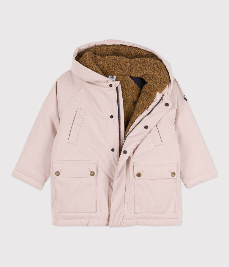 Parka enfant fille / gar&ccedil;on rose SALINE