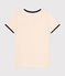Tee-shirt Le Droit Paris en coton femme écru AVALANCHE