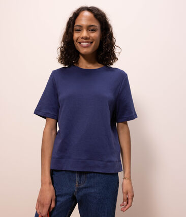 womens blue tee shirts