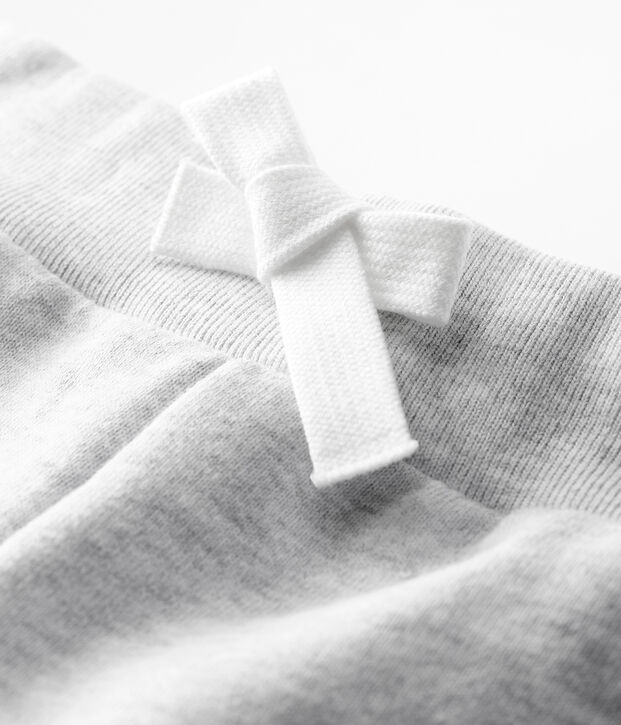 Pantalon en molleton b&eacute;b&eacute; fille/ b&eacute;b&eacute; gar&ccedil;on gris
