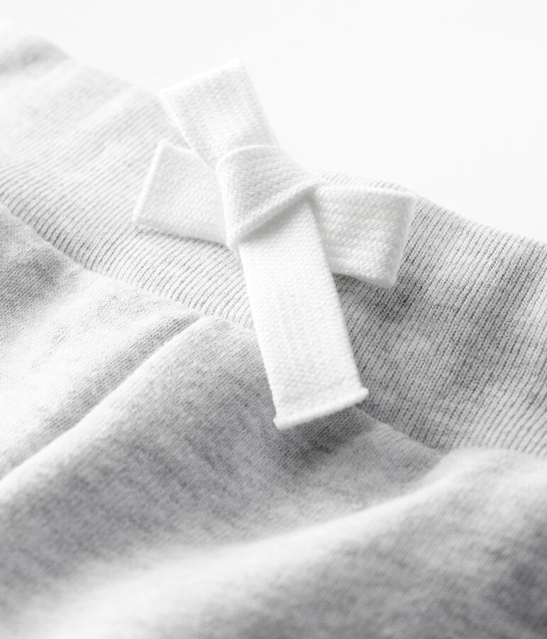 Pantalon en molleton b&eacute;b&eacute; fille/ b&eacute;b&eacute; gar&ccedil;on gris