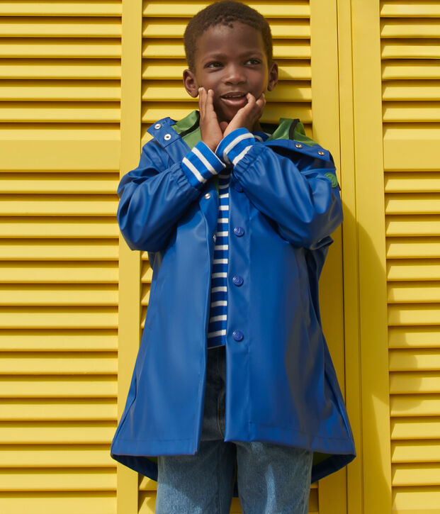 Cir&eacute; long enfant bicolore bleu/vert
