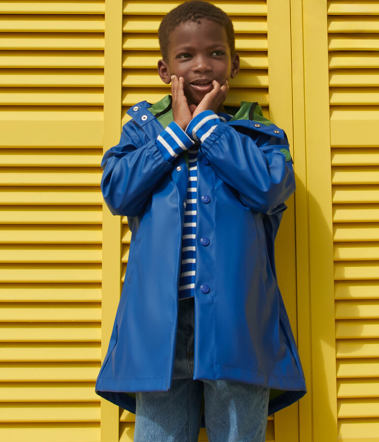 Cir&eacute; long enfant bicolore bleu SURF/ PALMERAIE