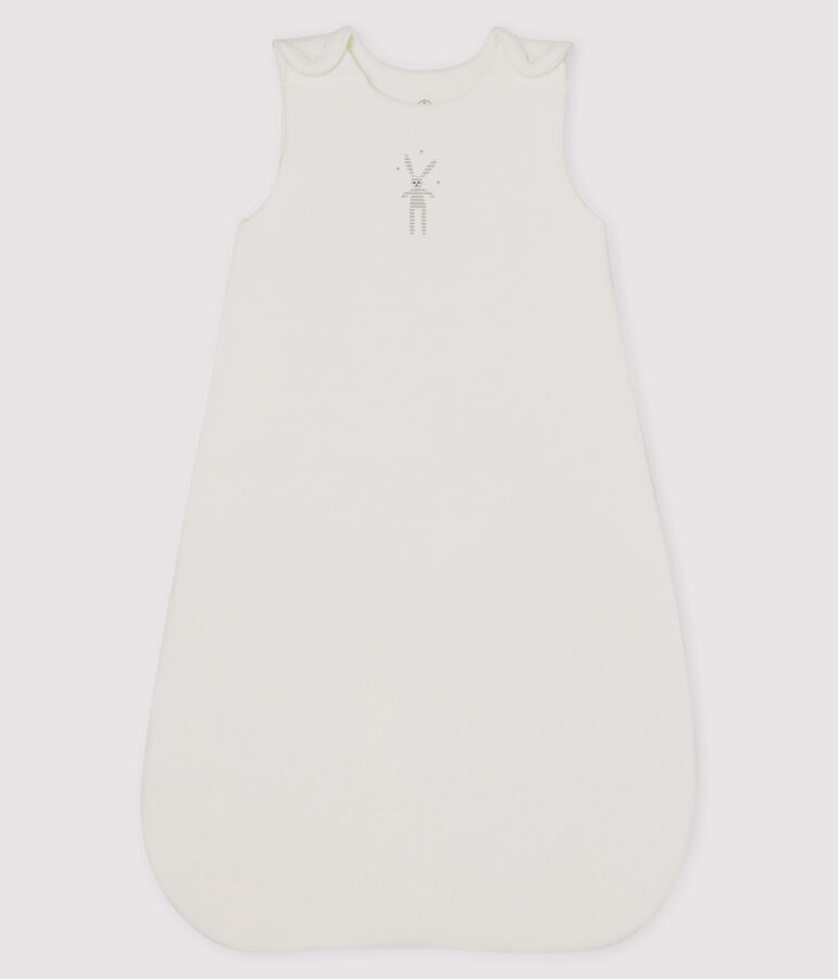 Gigoteuse b&eacute;b&eacute; en velours blanc MARSHMALLOW