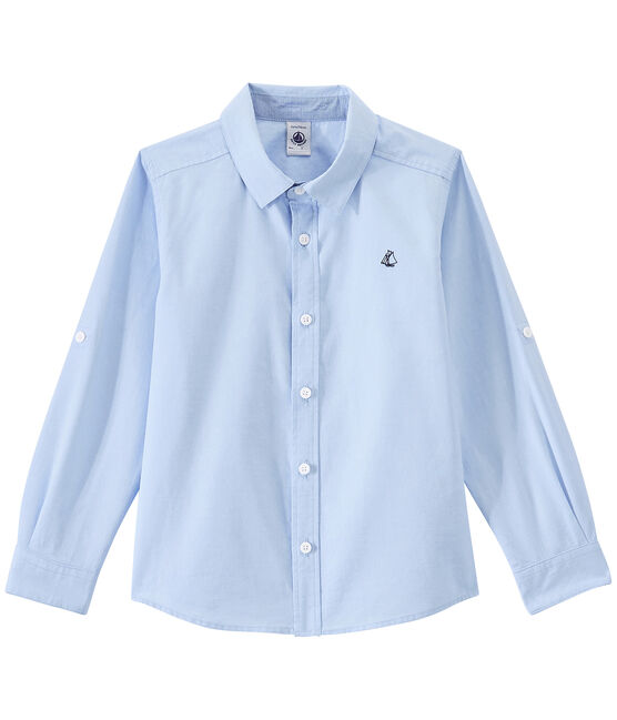 Chemise enfant garçon bleu BLEU