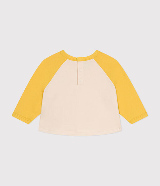 Sweatshirt en molleton léger bébé jaune AVALANCHE/ NECTAR