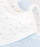 Lots de deux bavoirs b&eacute;b&eacute; en coton imprim&eacute; multicouleur