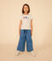 Tee-shirt en jersey léger enfant fille blanc AVALANCHE/ MEDIEVAL
