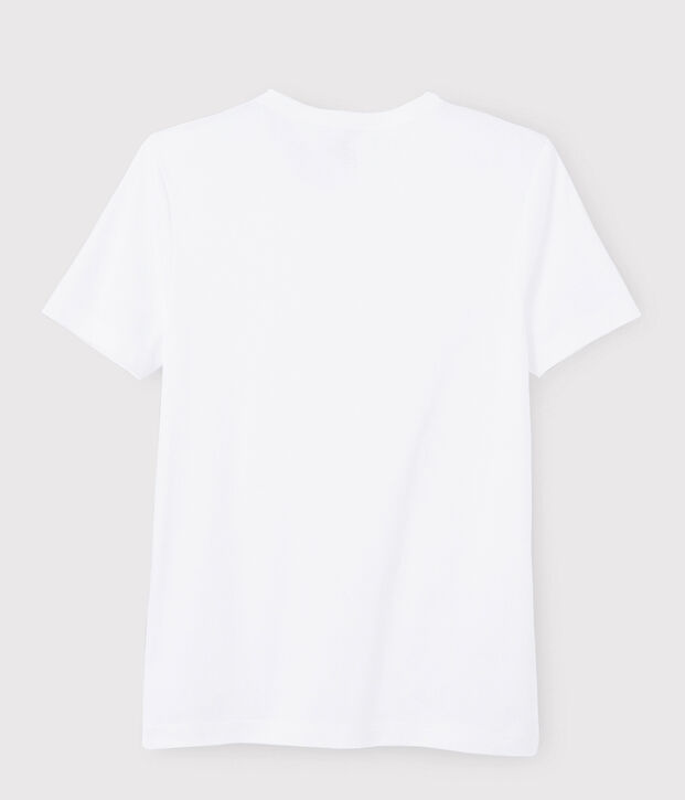 T-shirt manches courtes Homme blanc