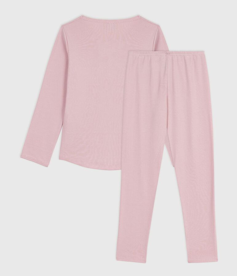 Pyjama enfant en coton rose JOLI