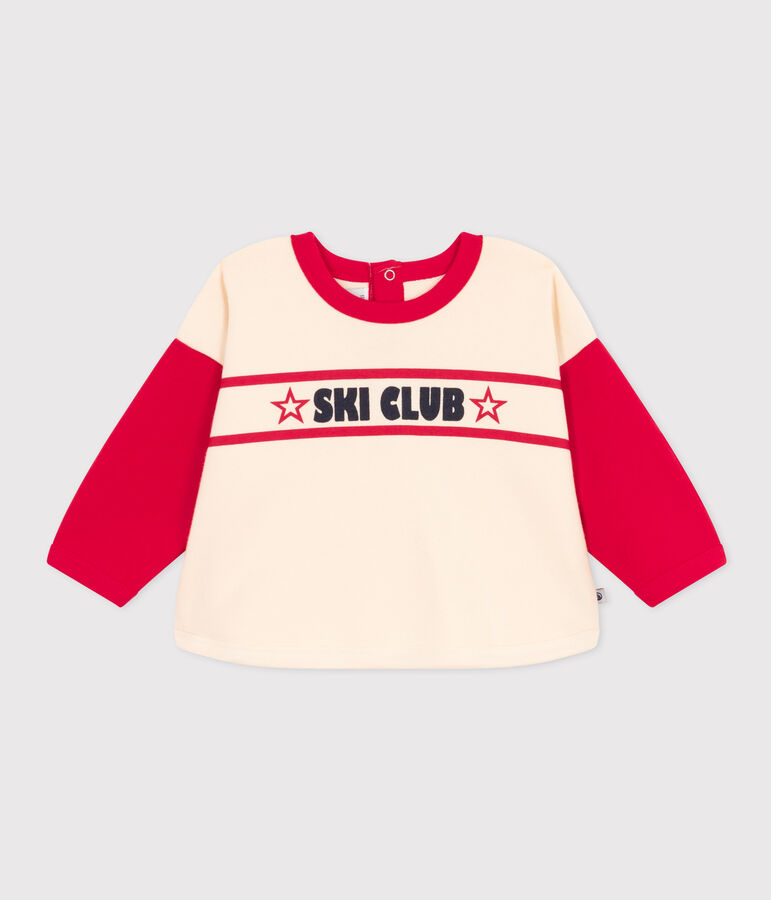 Sweatshirt en molleton imprim&eacute; b&eacute;b&eacute; AVALANCHE/ CORIDA