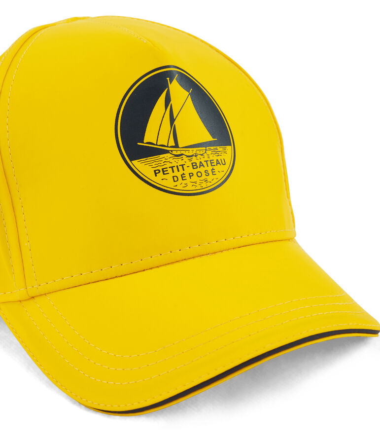 Casquette enfant mixte jaune