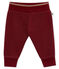 Pantalon molleton brillant bébé fille rouge OGRE/jaune DORE
