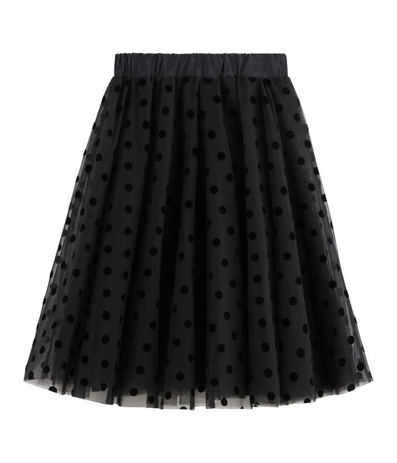 Jupe en tulle femme NOIR Petit Bateau