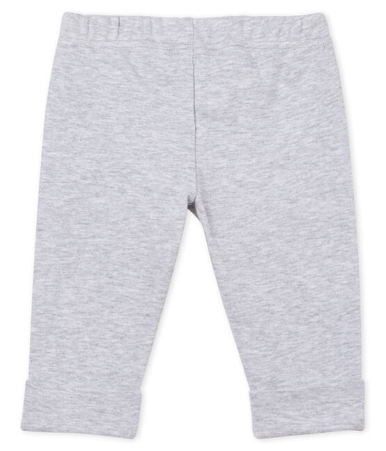 Pantalon en maille bébé fille gris POUSSIERE CHINE