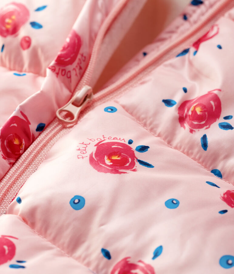 Combipilote b&eacute;b&eacute; fille/gar&ccedil;on rose MINOIS/blanc MULTICO