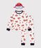 Pyjama d&eacute;guisement pompier enfant en coton blanc/multicouleur