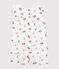 Pyjama short enfant en coton imprimé fruits blanc MARSHMALLOW/blanc MULTICO