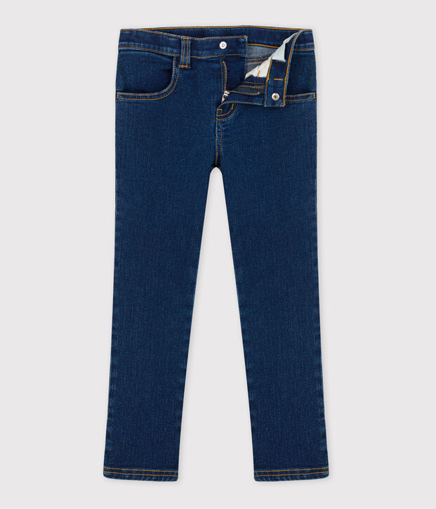 Pantalon slim en denim enfant fille bleu