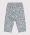 Pantalon en gaze de coton imprimée bébé AVALANCHE/ INCOGNITO