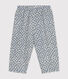 Pantalon en gaze de coton imprimée bébé