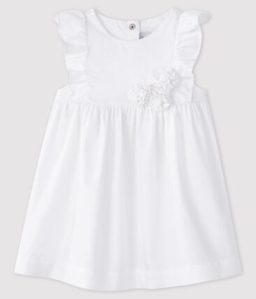 PETIT BATEAU - Robe de cérémonie bébé fille