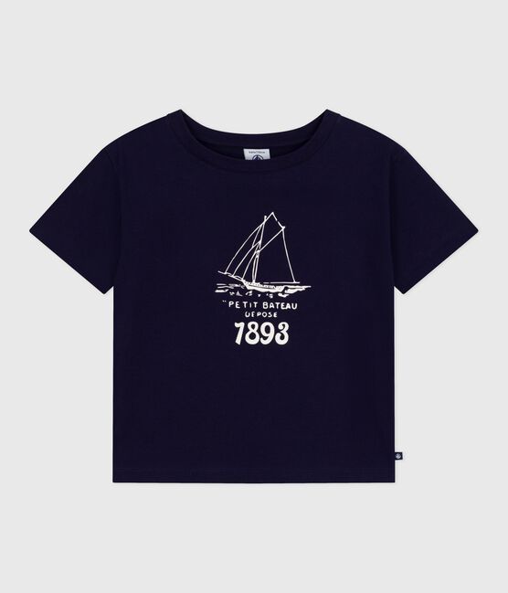 Tee-shirt enfant à manches courtes imprimé SOIR