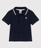 Polo manches courtes bébé garçon bleu SMOKING