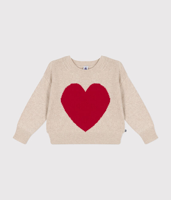 Pull laine et coton enfant fille AVALANCHE/ CORRIDA