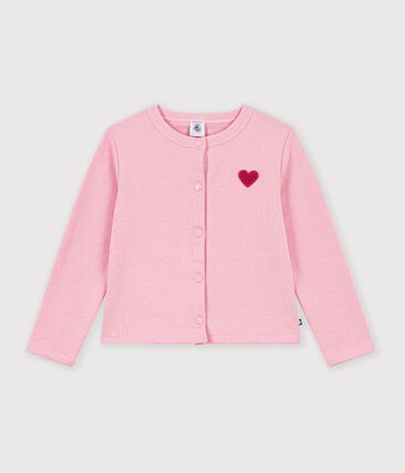 Cardigan enfant en coton uni