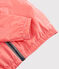 Coupe vent en polyester recyclé enfant fille - garçon rose GROSEILLER/blanc MARSHMALLOW