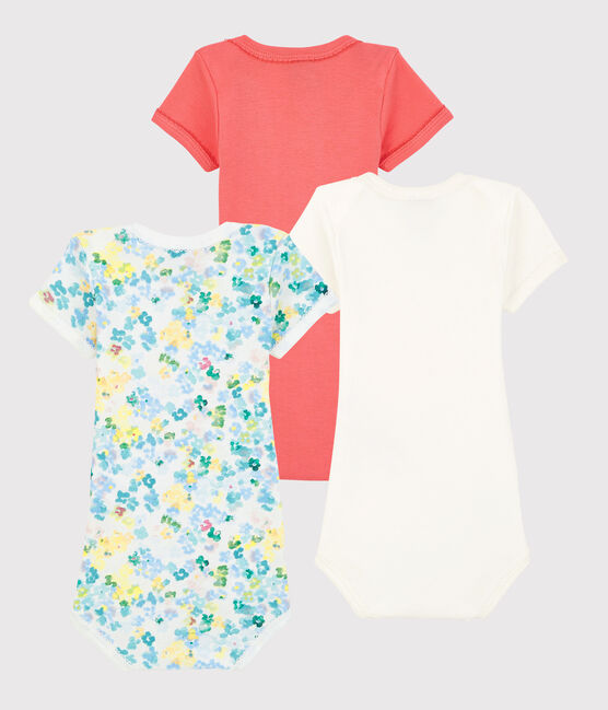 Lot de 3 bodies manches courtes bébé fille variante 1