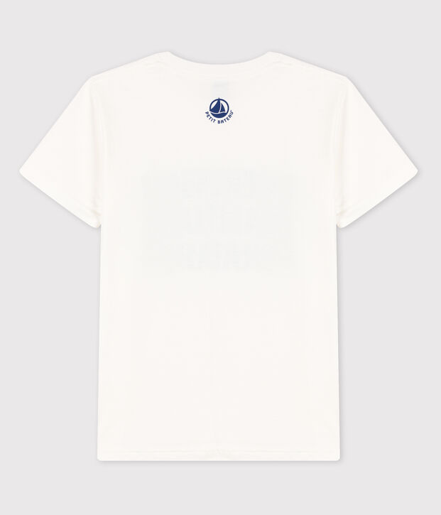 T-shirt en coton uni blanc