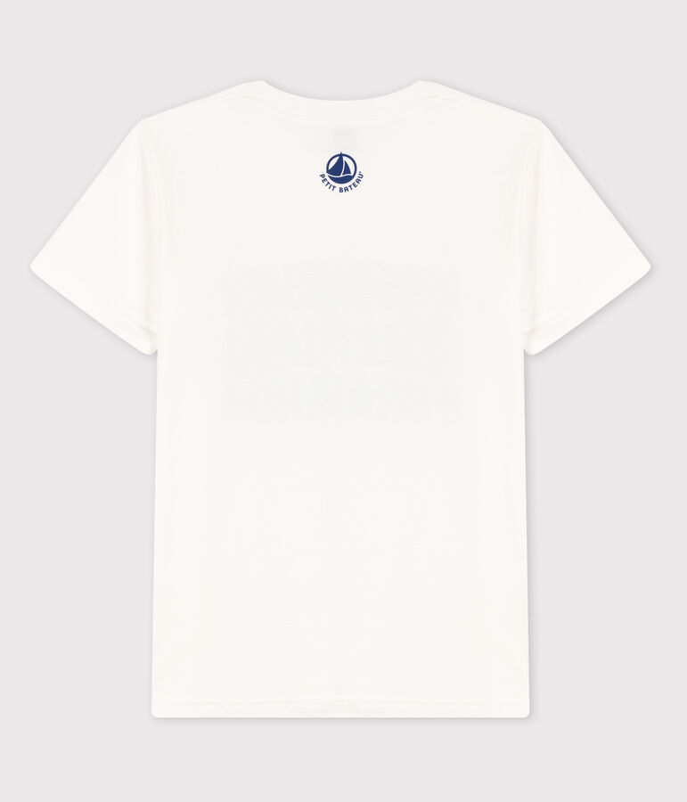 T-shirt en coton uni blanc MARSHMALLOW