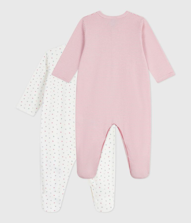 Lot de pyjamas b&eacute;b&eacute; en coton imprim&eacute; variante 1
