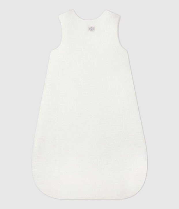 Gigoteuse b&eacute;b&eacute; en velours blanc