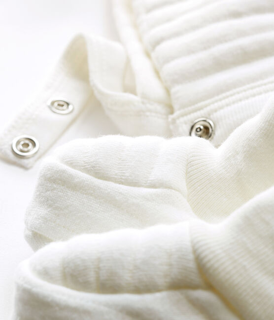 Lot bonnet et chaussons bébé en tubique variante 1