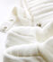 Lot bonnet et chaussons bébé en tubique variante 1