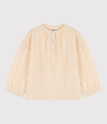 Blouse en gaze de coton enfant fille