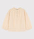 Blouse en gaze de coton enfant fille