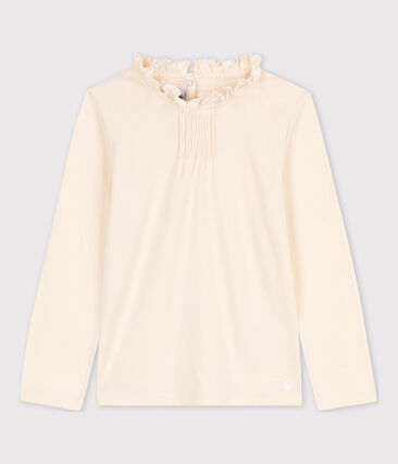 Tee-shirt manches longues en coton enfant fille