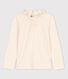 Tee-shirt manches longues en coton enfant fille