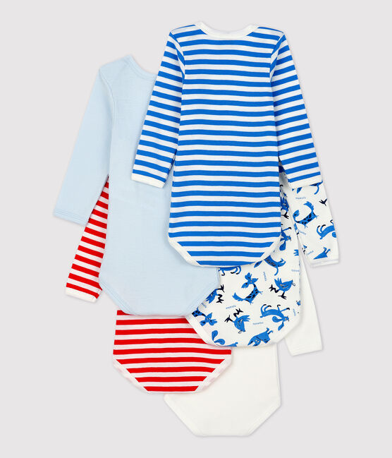 Lot de 5 bodies manches longues en coton variante 1