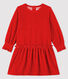 Robe manches longues bébé fille