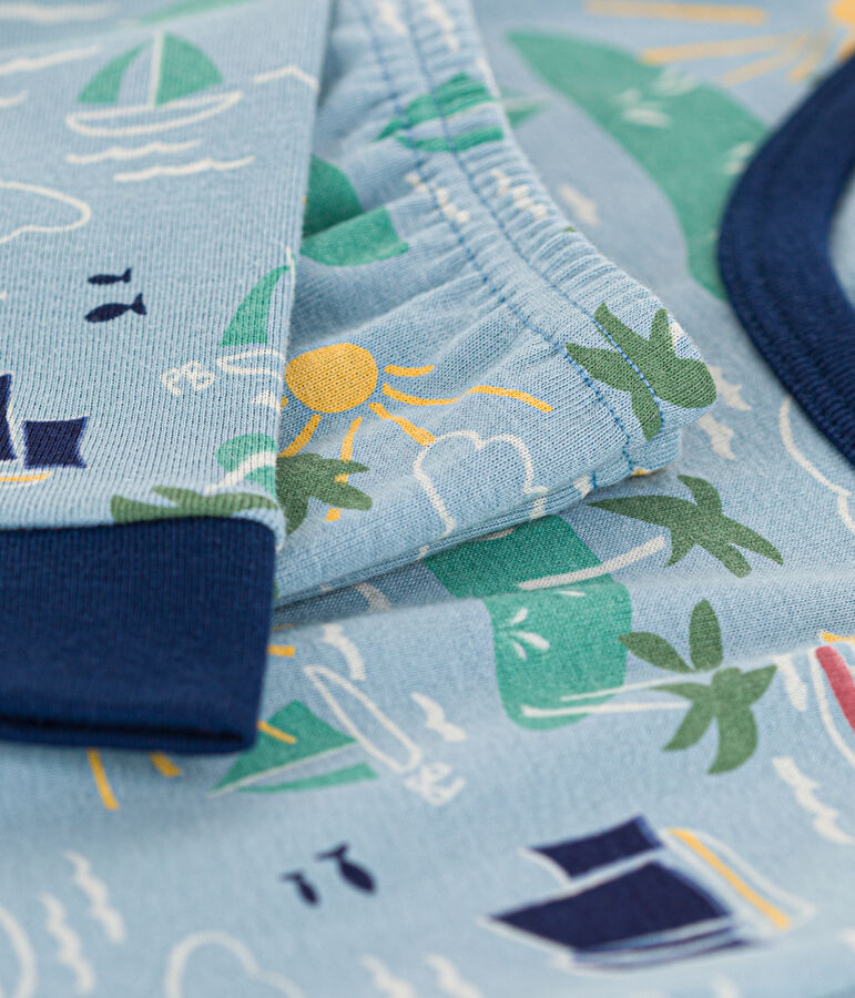 Pyjama ajust&eacute; explorateur en coton enfant ENNEIGE/ MULTICO