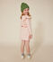 Robe manches longues en tubique enfant fille rose AVALANCHE/ ROSELINE