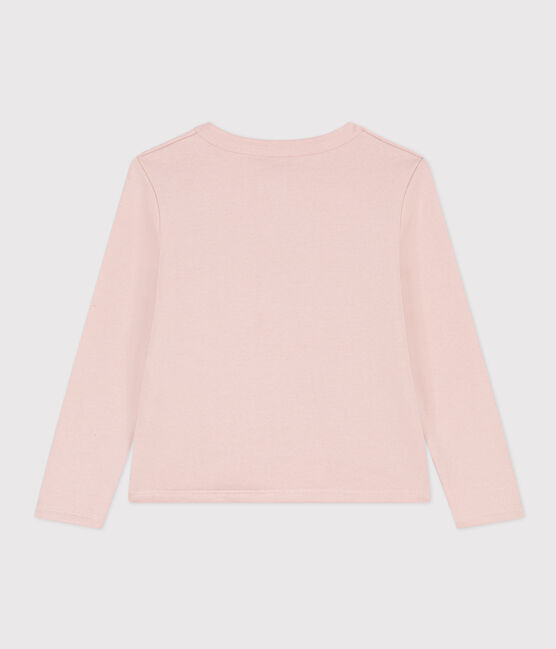 Cardigan en molleton enfant fille rose SALINE