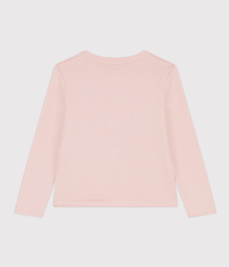 Cardigan en molleton enfant fille rose