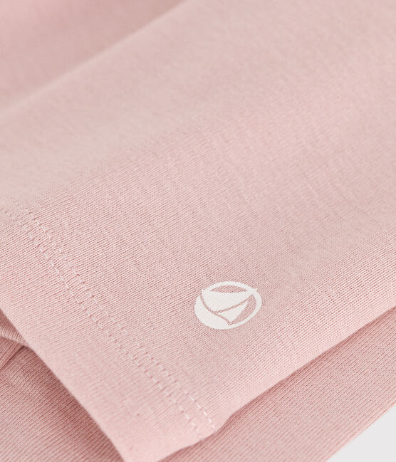 Tee-shirt manches longues en coton enfant fille rose SALINE