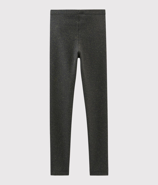 Legging en jersey enfant fille gris CAPECOD/jaune OR